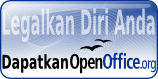 Legalkan diri Anda. Dapatkan OpenOffice.org